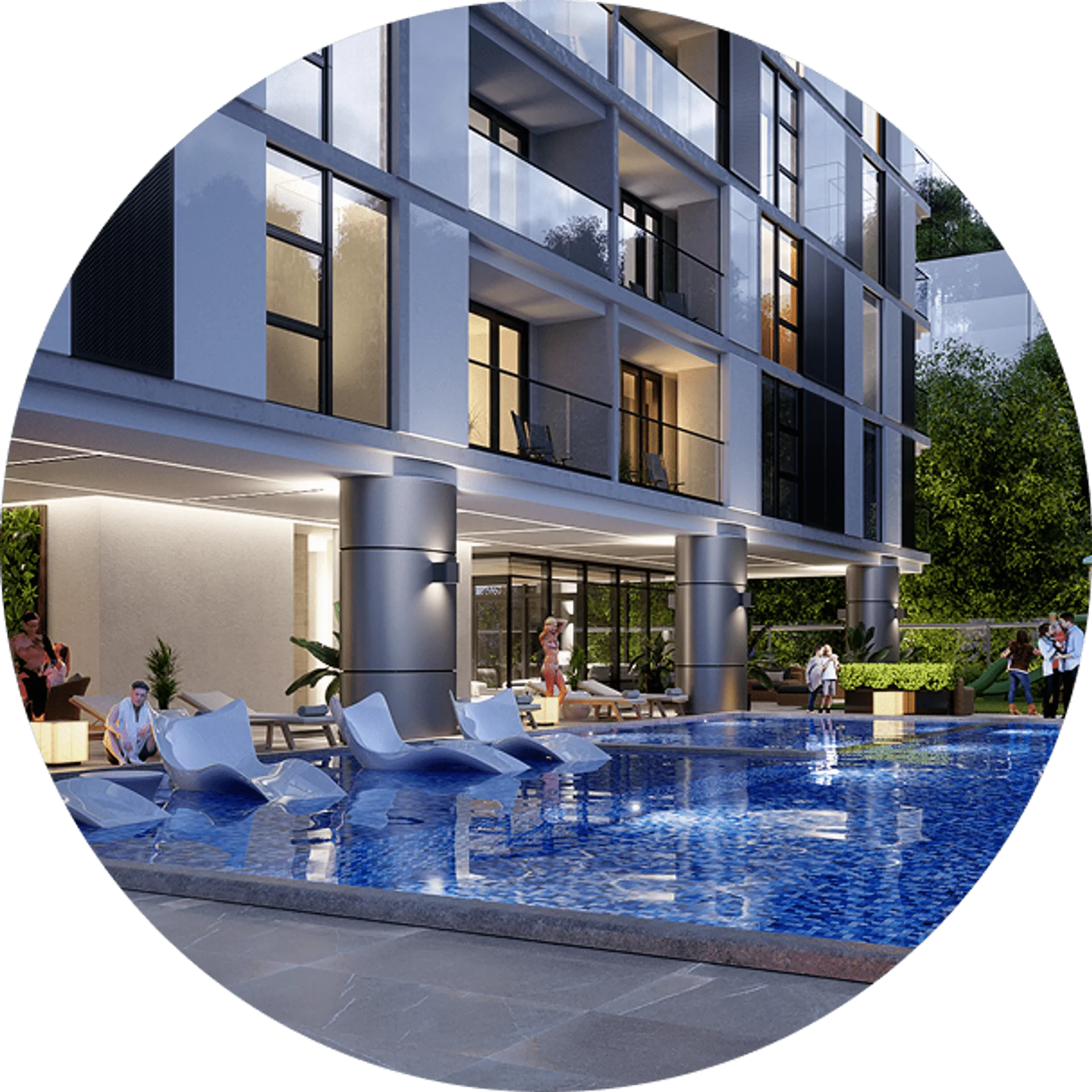 TORRE Ô_Apartamentos en Tegucigalpa_Amenidad_Piscina